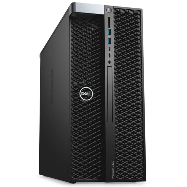 Dell Precision T7820 Workstation | 2× Intel Xeon Gold 6138 · 40C/80T · 64 GB DDR4 ECC · 480 GB SSD · NVIDIA Quadro P4000 · W11 Pro