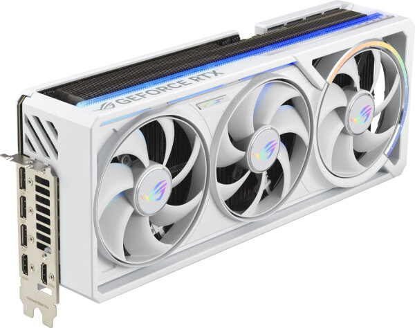 ASUS ROG Astral GeForce RTX 5090 White OC Edition | 32 GB GDDR7 · 2.610 MHz OC · Quad-Fan · Vapor Chamber · PCIe 5.0 · Aura Sync